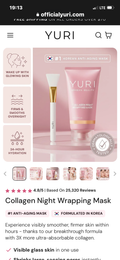 Collagen Night Wrapping Mask