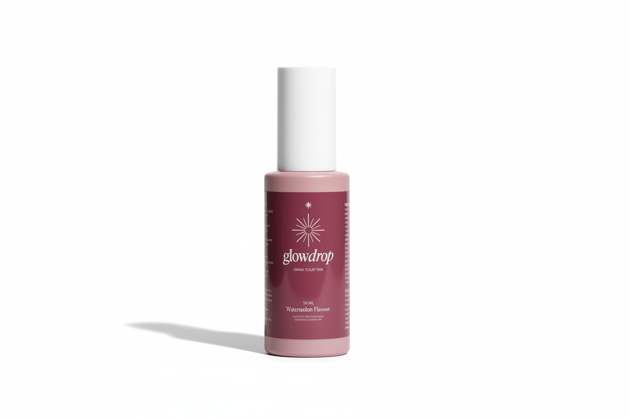 Glowdrop Oral Drops Watermelon Flavour bottle